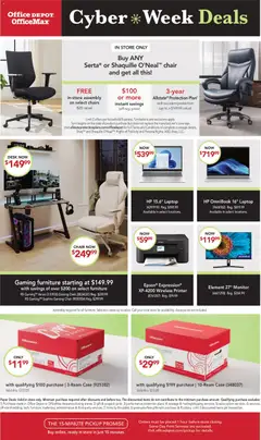 Preview of Office Depot weekly ads valid from 30.11.2025