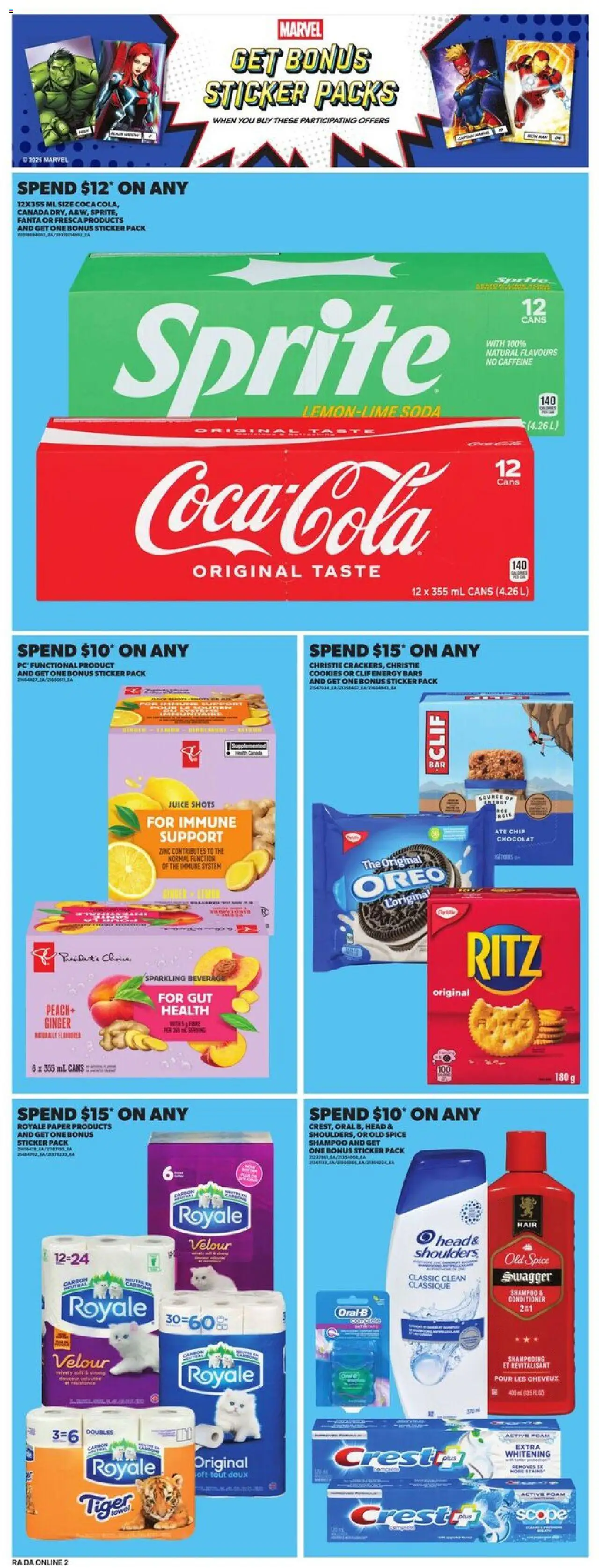 Atlantic Superstore flyer valid from 11.09.2025 | Page: 10 | Products: Cookies, PC, Shampoo, Conditioner