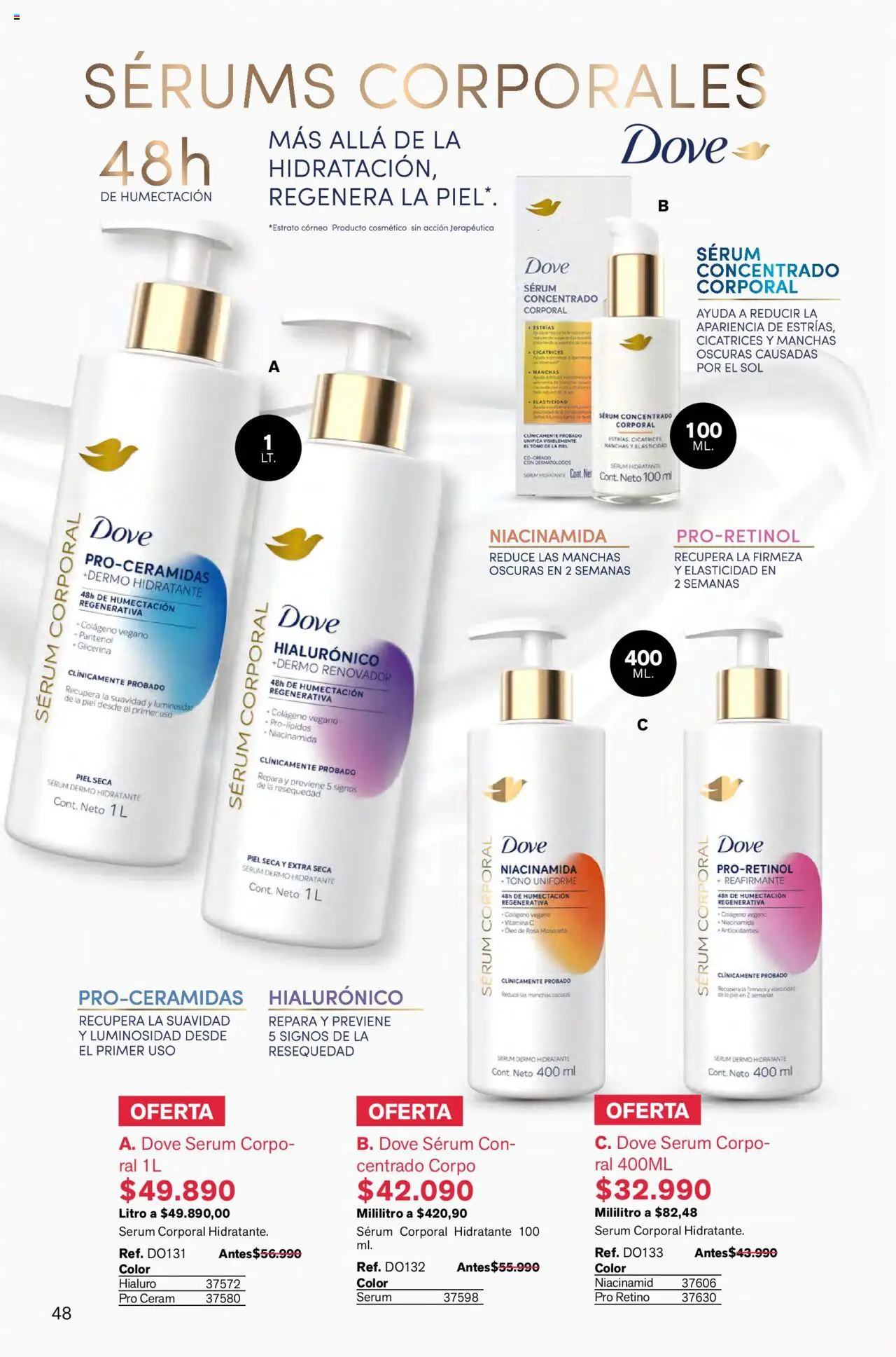 Leonisa revista - valida desde el 01.10.2025 | Página: 48 | Productos: Serum