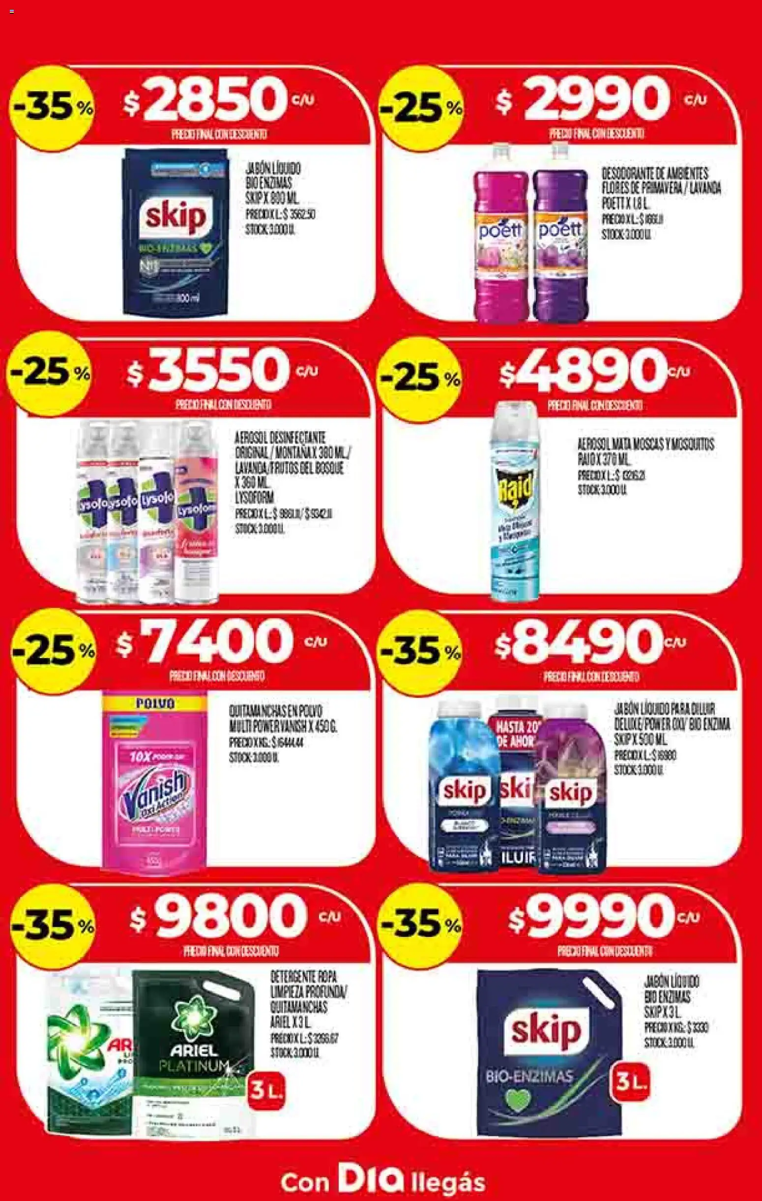 Supermercado DIA Ofertas │ válido desde el 29.04.2026 | Página: 22 | Productos: Jabón, Desodorante, Quitamanchas, Detergente