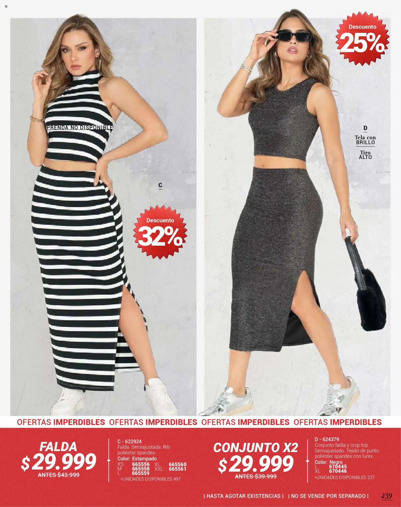 Carmel revista - valida desde el 01.02.2026 | Página: 239 | Productos: Falda, Brillo, Conjunto