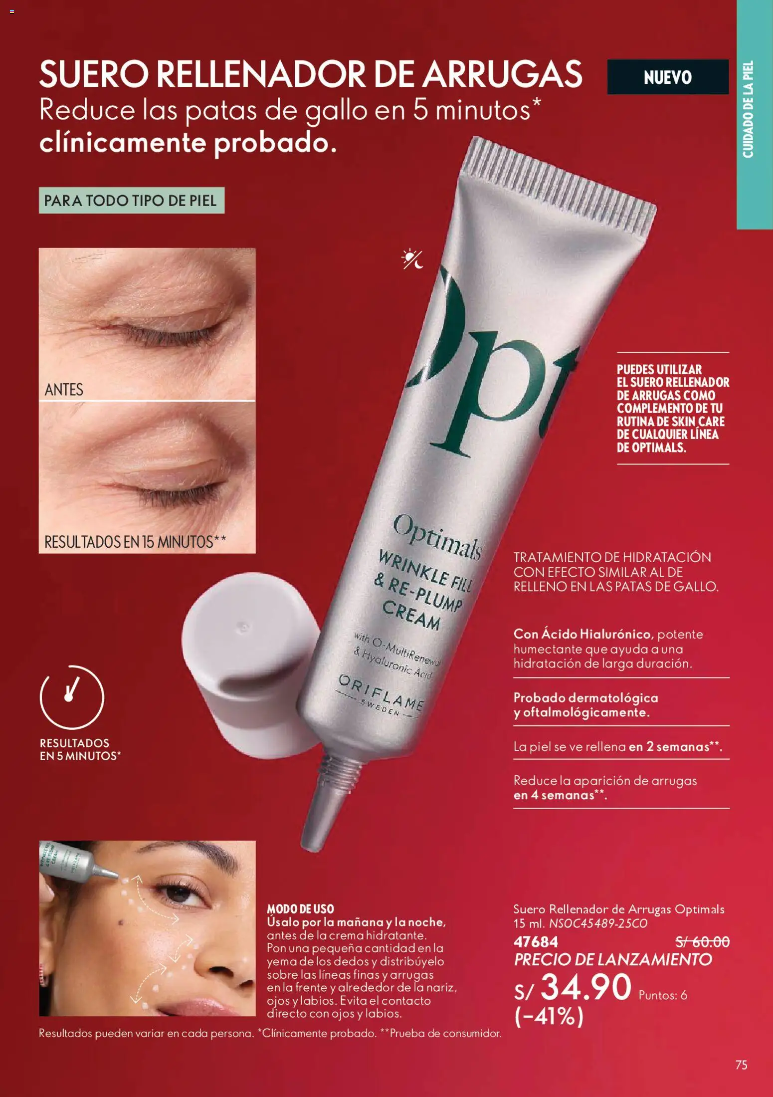 Catálogo Oriflame válido desde 18.04.2026 | Página: 75 | Productos: Crema