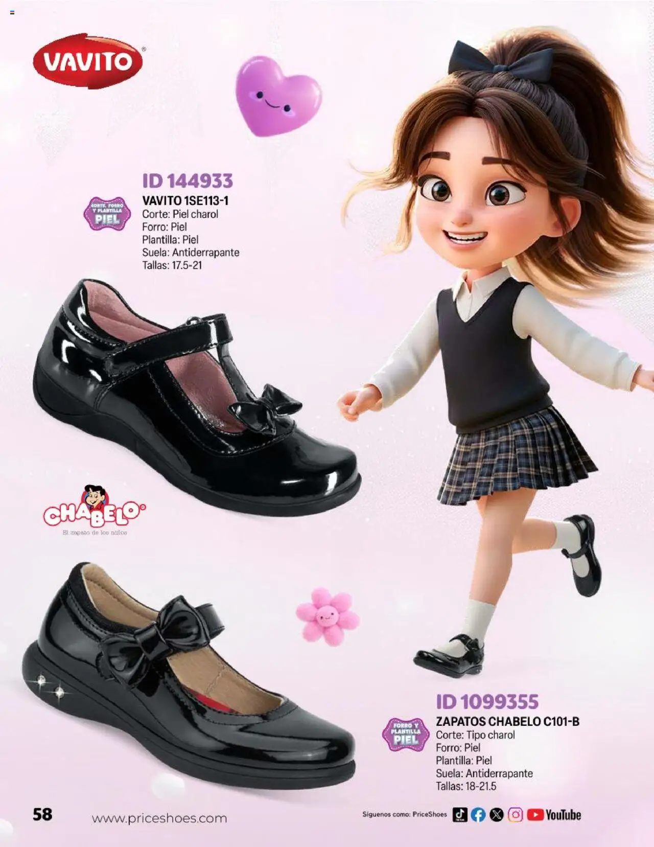 Nuevas ofertas de Price Shoes válidas en toda la República Mexicana desde el 23.04.2025. ¡Encuentra las mejores ofertas en Price Shoes catálogo Kids! | Página: 58 | Productos: Zapatos