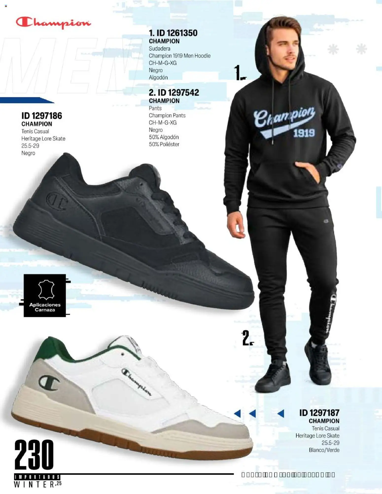 Nuevas ofertas de Price Shoes válidas en toda la República Mexicana desde el 11.11.2025. ¡Encuentra las mejores ofertas en Price Shoes catálogo Importados Winter 2025  ! | Página: 230 | Productos: Tenis, Algodón, Sudadera, Pants