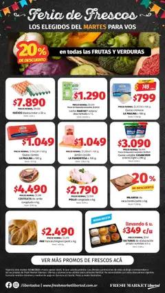 Vista previa Hipermercado Libertad - Feria de Frescos - DOT válido desde el 12.08.2025