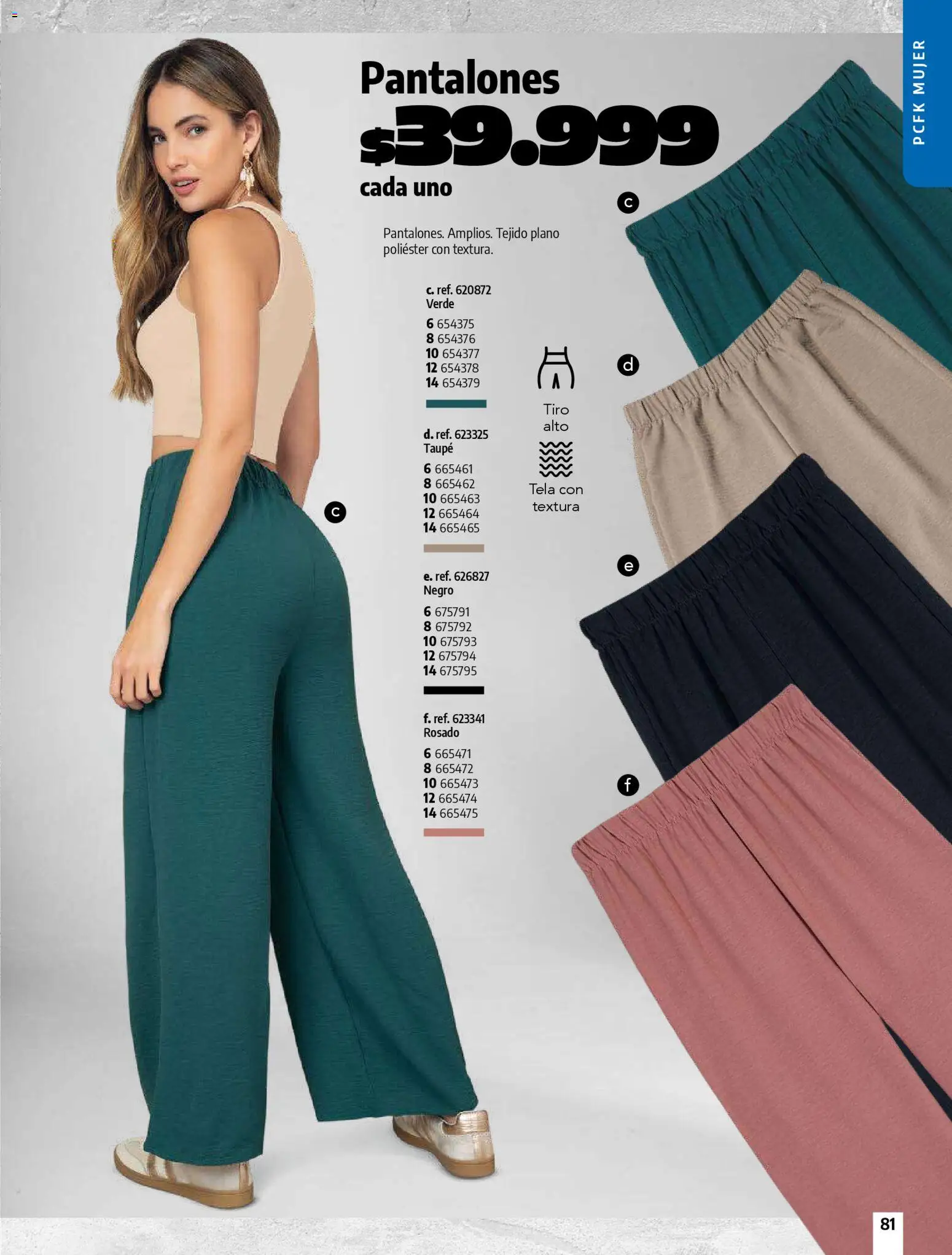 Pacifika revista - valida desde el 01.02.2026 | Página: 81 | Productos: Pantalones