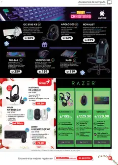 Vista previa de folleto Catálogo Hiraoka  de la Hiraoka válido desde 06.12.2025 | Página: 85 | Productos: Batería, Mouse, Audífonos, Cable