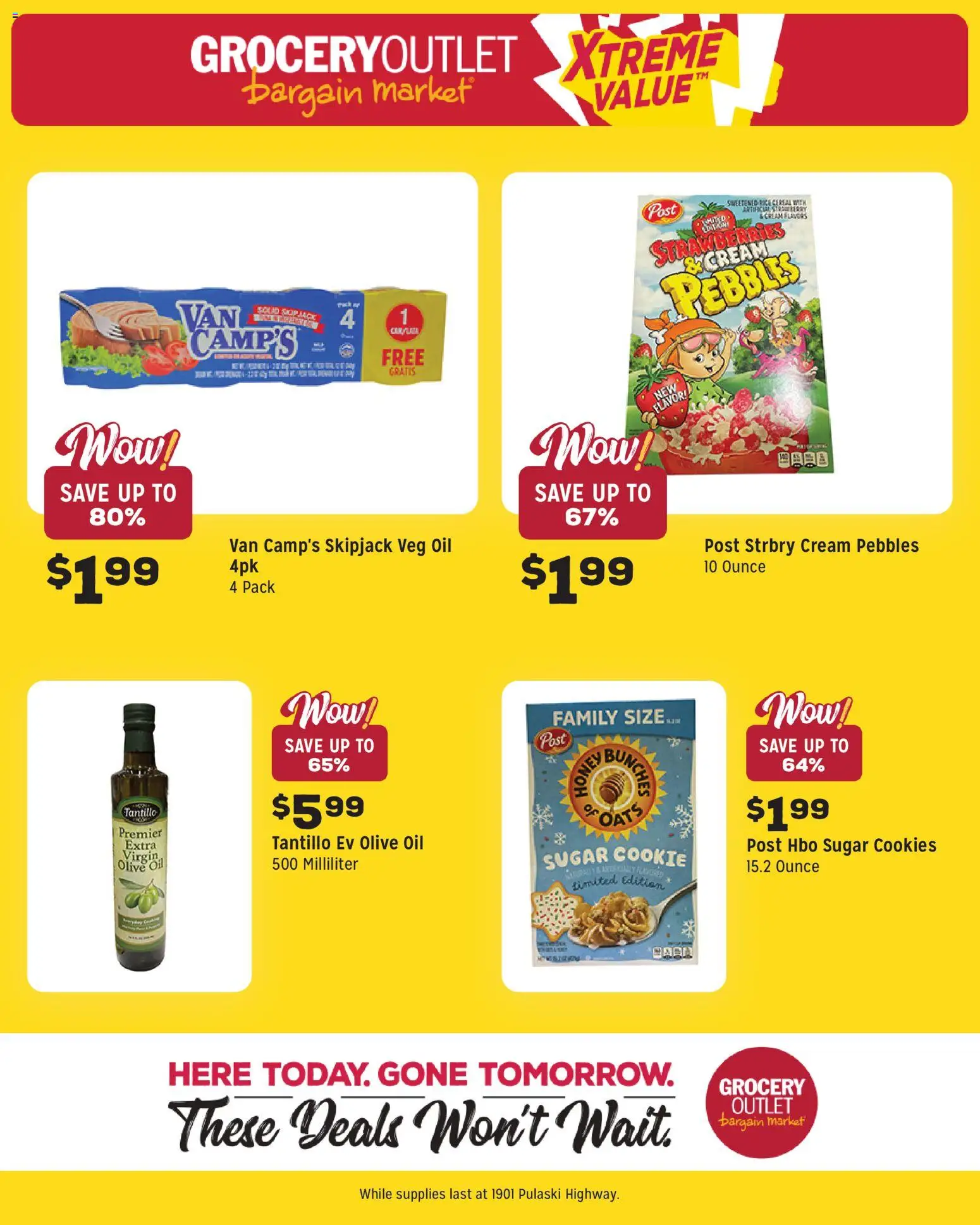 Grocery Outlet Weekly Ad - MD - valid from 25.02.2026 | Page: 9 | Products: Oil, Rice, Cream, Cookies