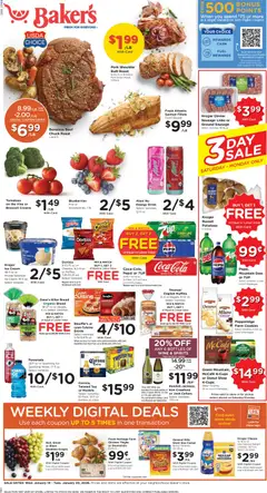 Preview of Baker's weekly ads valid from 14.01.2026
