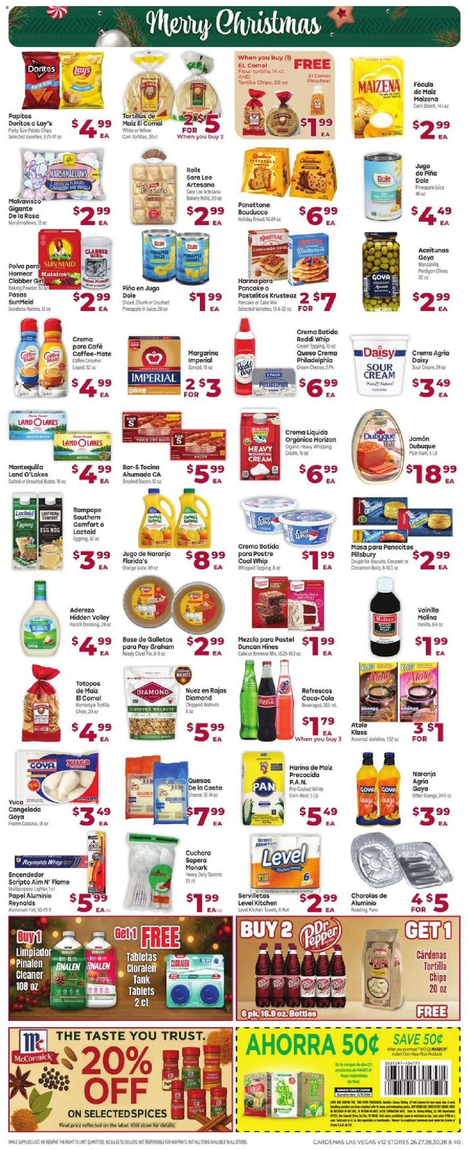 Cardenas Weekly Ad - NV - valid from 17.12.2025 | Page: 6 | Products: Coffee, Pineapple, Chips, Lighter