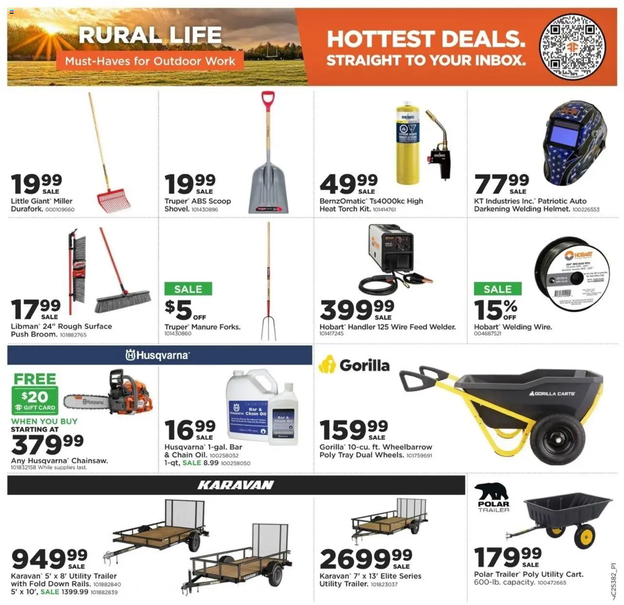 Mills Fleet Farm Rural Life - valid from 18.09.2025 | Page: 7 | Products: Wire, Oil