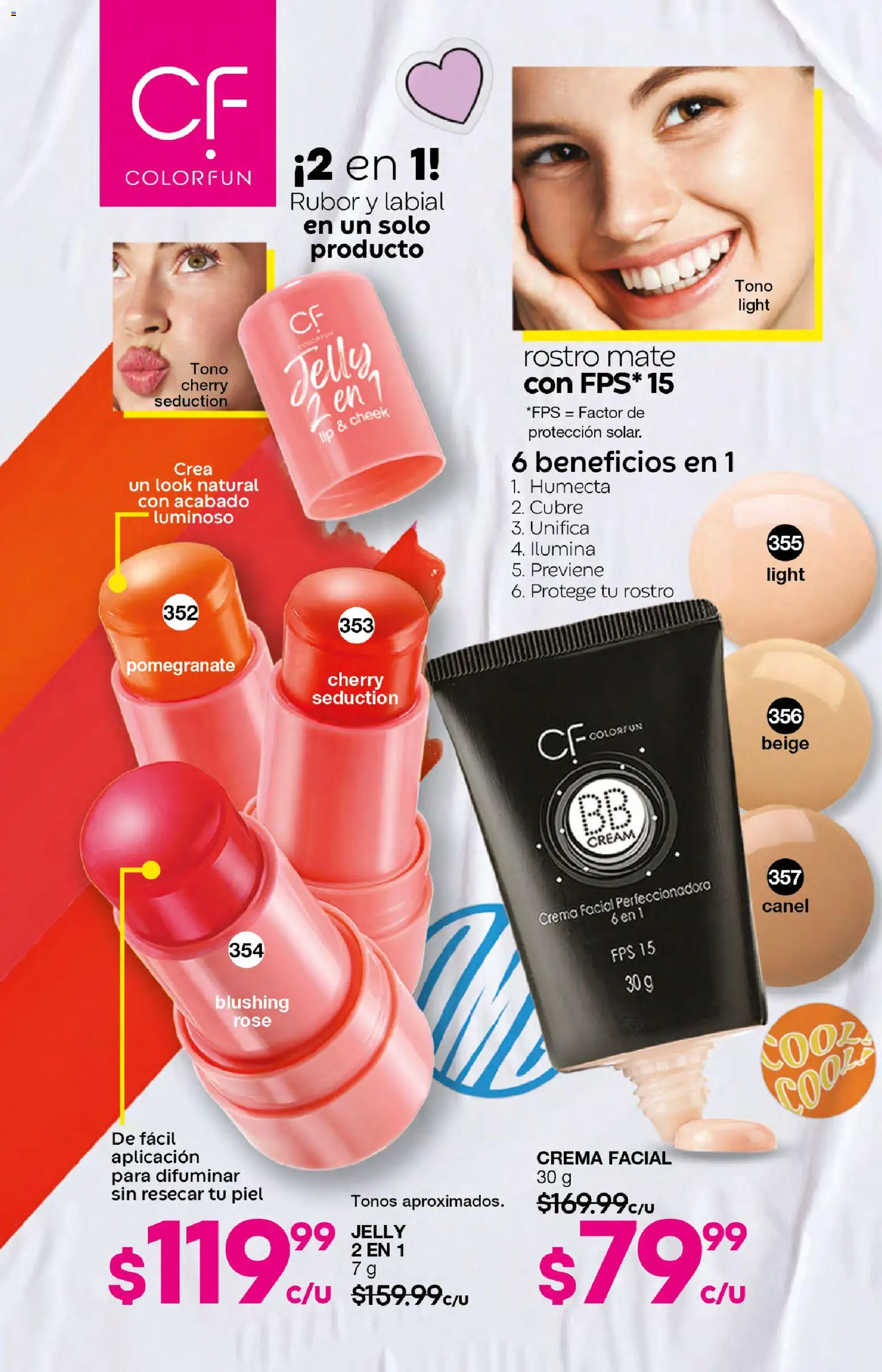 Nuevas ofertas de Fuller válidas en toda la República Mexicana desde el 18.03.2026. ¡Encuentra las mejores ofertas en Fuller campaña 25 2026! | Página: 120 | Productos: Crema, Mate, Rubor