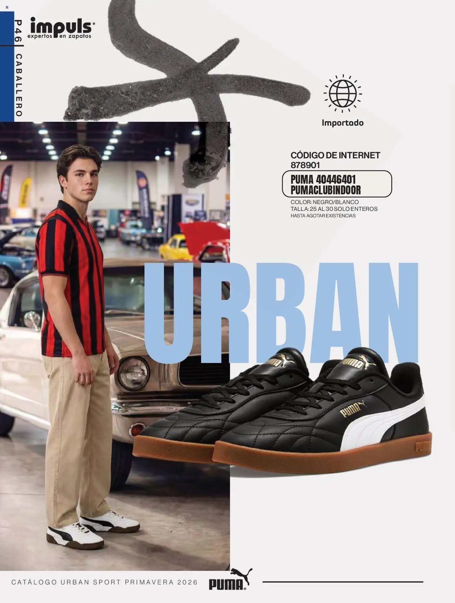 Nuevas ofertas de Impuls válidas en toda la República Mexicana desde el 01.03.2026. ¡Encuentra las mejores ofertas en Impuls catálogo Urban Sport! | Página: 48 | Productos: Zapatos