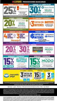 Vista previa Diarco ofertas válido desde el 30.03.2026 | Página: 20 | Productos: Cartera, Banco, Sobre, General