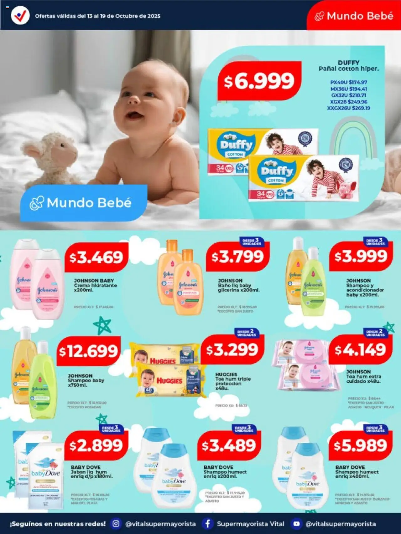 Vital - Ofertas - Neuquén │ válido desde el 13.10.2025 | Página: 5 | Productos: Shampoo, Acondicionador, Jabón, Crema