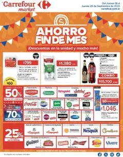 Vista previa Carrefour Market catálogo válido desde el 18.09.2025