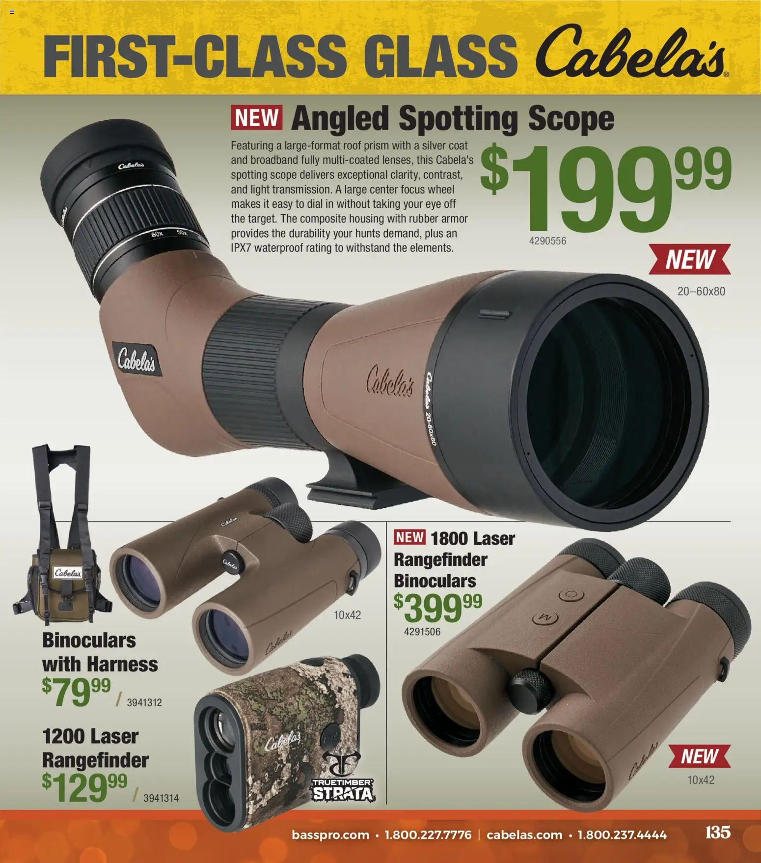 Cabela's Christmas Gift Guide 25 - valid from 01.11.2025 | Page: 135 | Products: Rangefinder, Coat