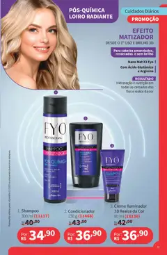 Jequiti Folheto - válido de 22.08.2025 | Página: 33 | Produtos: Shampoo, Condicionador, Creme, Iluminador