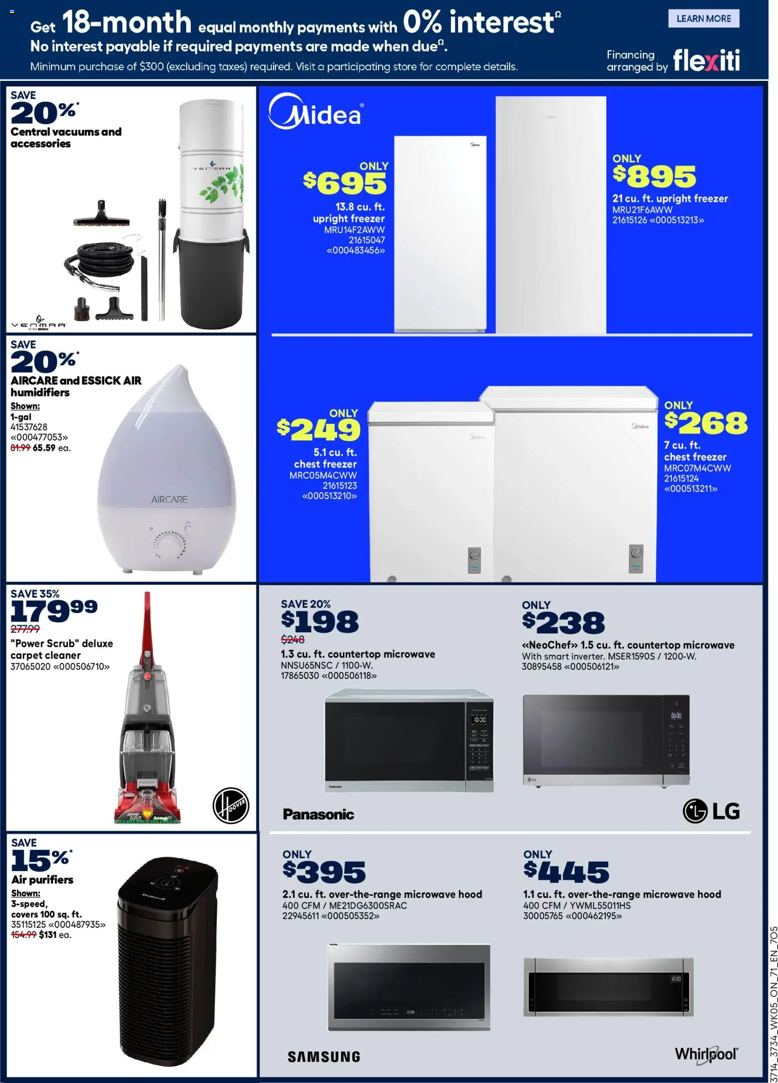 Rona flyer valid from 26.02.2026 | Page: 20 | Products: Freezer, Carpet