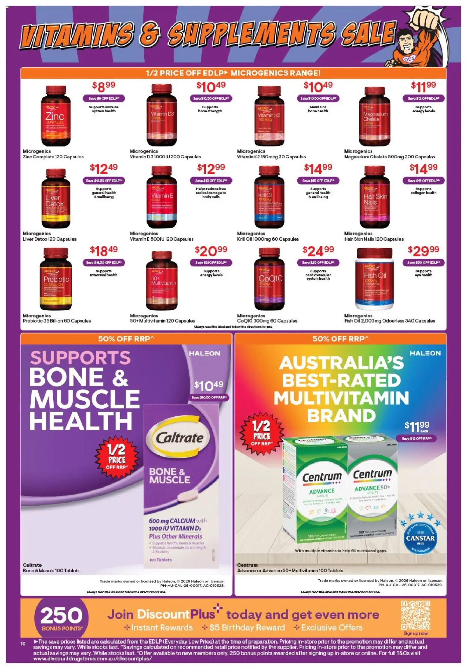 Discount Drug Stores catalogue - valid from 13.04.2026 | Page: 10 | Products: Lemon, Fish oil, Herbal, Tablets
