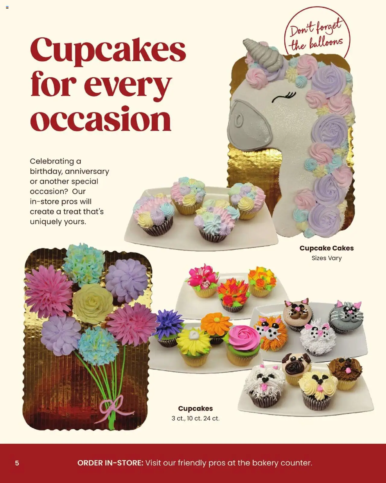 Acme Entertaining Guide - valid from 03.10.2025 | Page: 6 | Products: Bakery, Cupcake