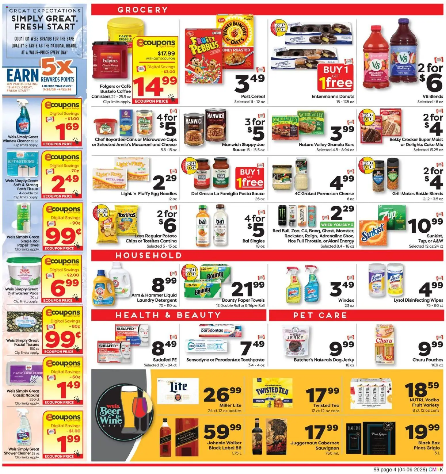 Weis Weekly Circular - NJ - valid from 09.04.2026 | Page: 4