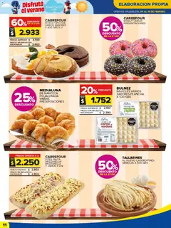 Vista previa Carrefour Maxi catálogo válido desde el 09.02.2026 | Página: 16 | Productos: Muzzarella, Medialuna, Queso, Plancha