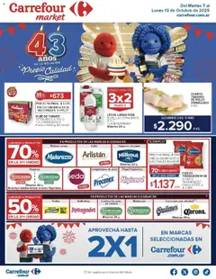 Vista previa Carrefour Market catálogo válido desde el 07.10.2025
