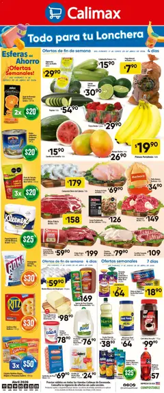 Vista previa de Calimax folleto Ensenada, nuevo folleto de la tienda, válido en México a partir del 17.04.2026