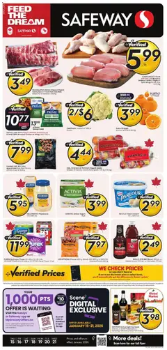 Preview of Safeway weekly flyer / circulaire from shop Safeway valid from 15.01.2026