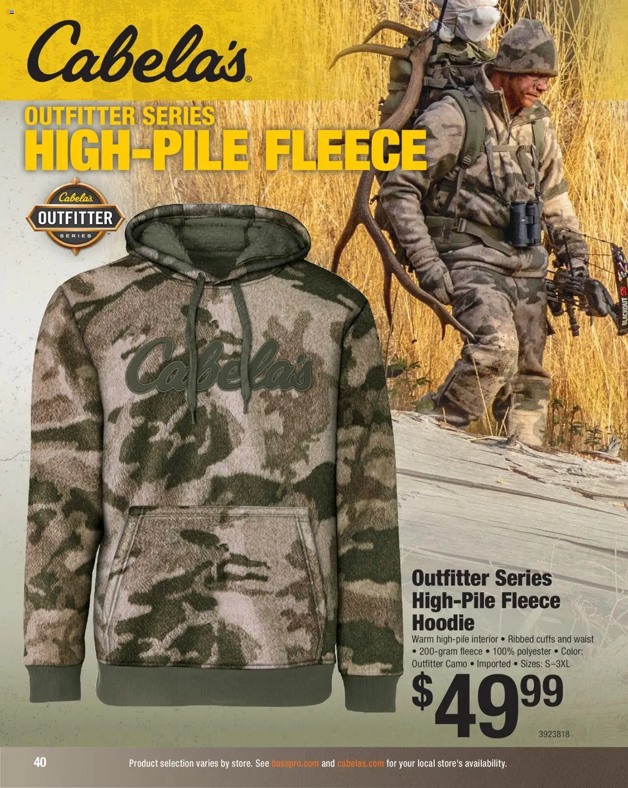 Cabela's Hunting Master 25 - valid from 11.08.2025 | Page: 40 | Products: Hoodie
