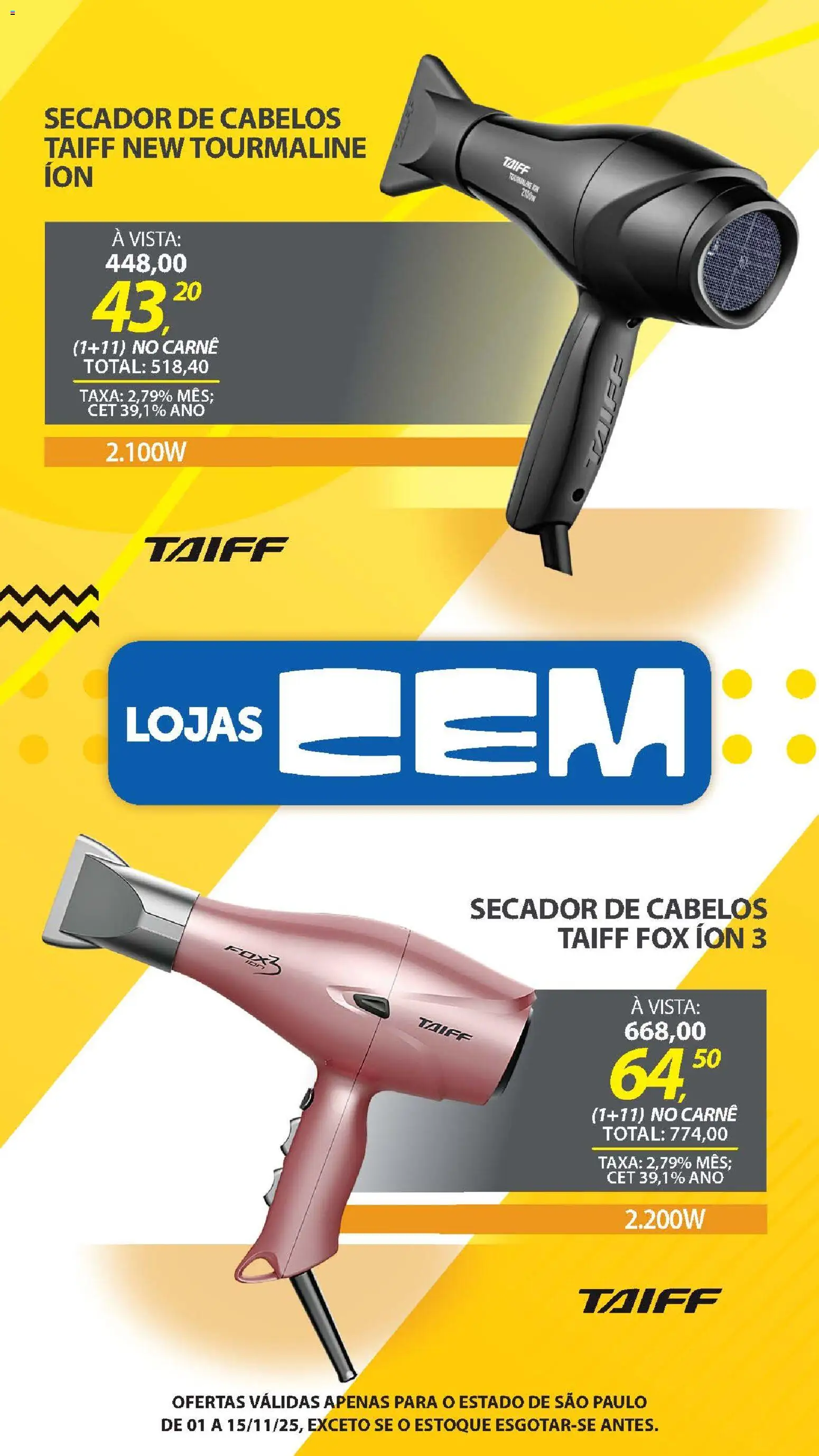 Lojas Cem Folheto - válido de 01.11.2025 | Página: 140