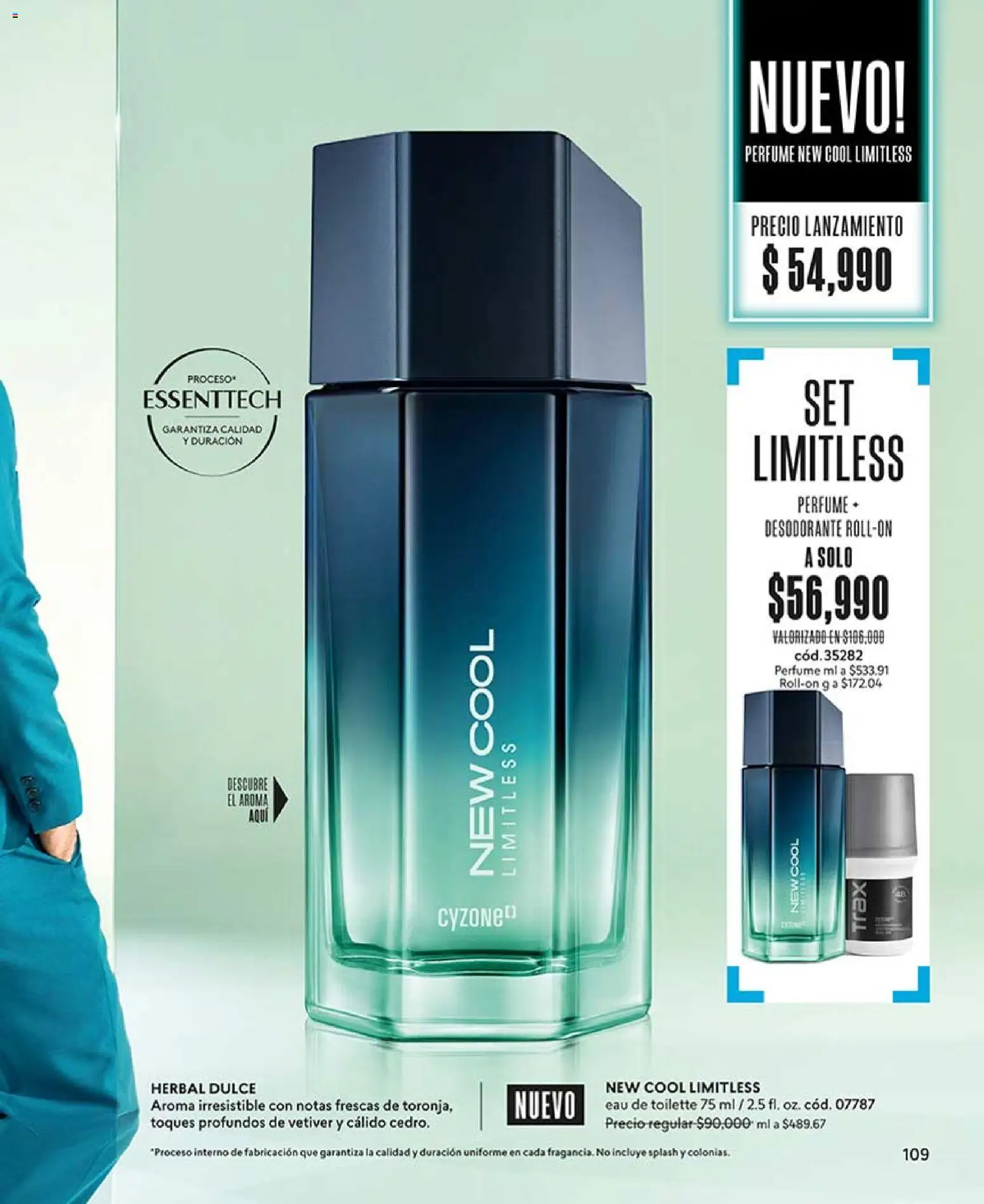 CyZone revista - valida desde el 03.04.2026 | Página: 109 | Productos: Perfume, Eau de toilette, Desodorante