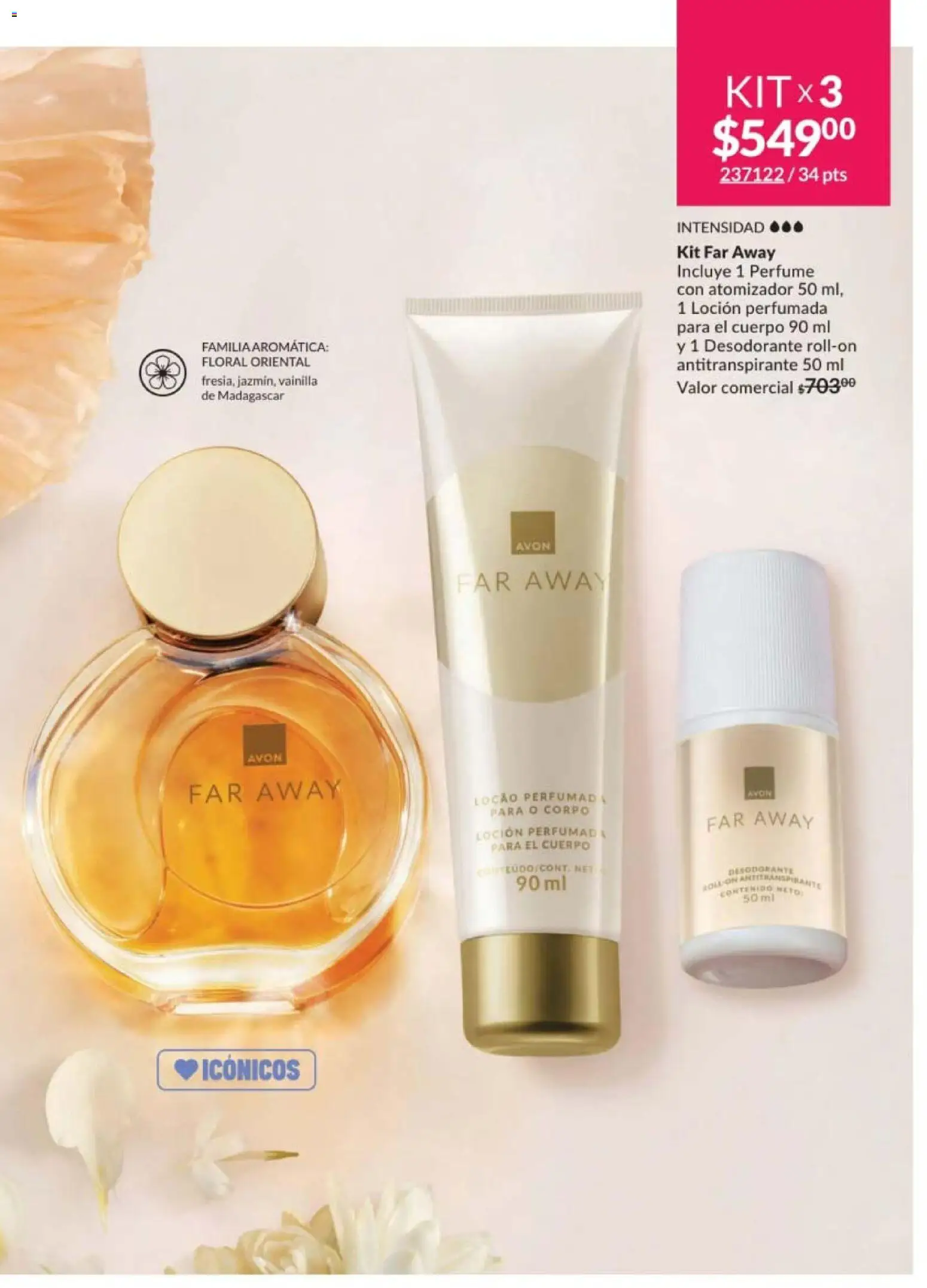 Nuevas ofertas de AVON válidas en toda la República Mexicana desde el 30.01.2026. ¡Encuentra las mejores ofertas en AVON campaña 3 2026! | Página: 107 | Productos: Desodorante, Antitranspirante, Loción, Perfume