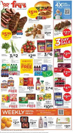 Preview of Fry's Food weekly ads valid from 22.04.2026