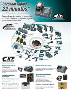 Vista previa de Makita - Catálogo, nuevo folleto de la tienda, válido en México a partir del 04.09.2025 | Página: 64 | Productos: Cargador, Reproductor, Adaptador, Llave