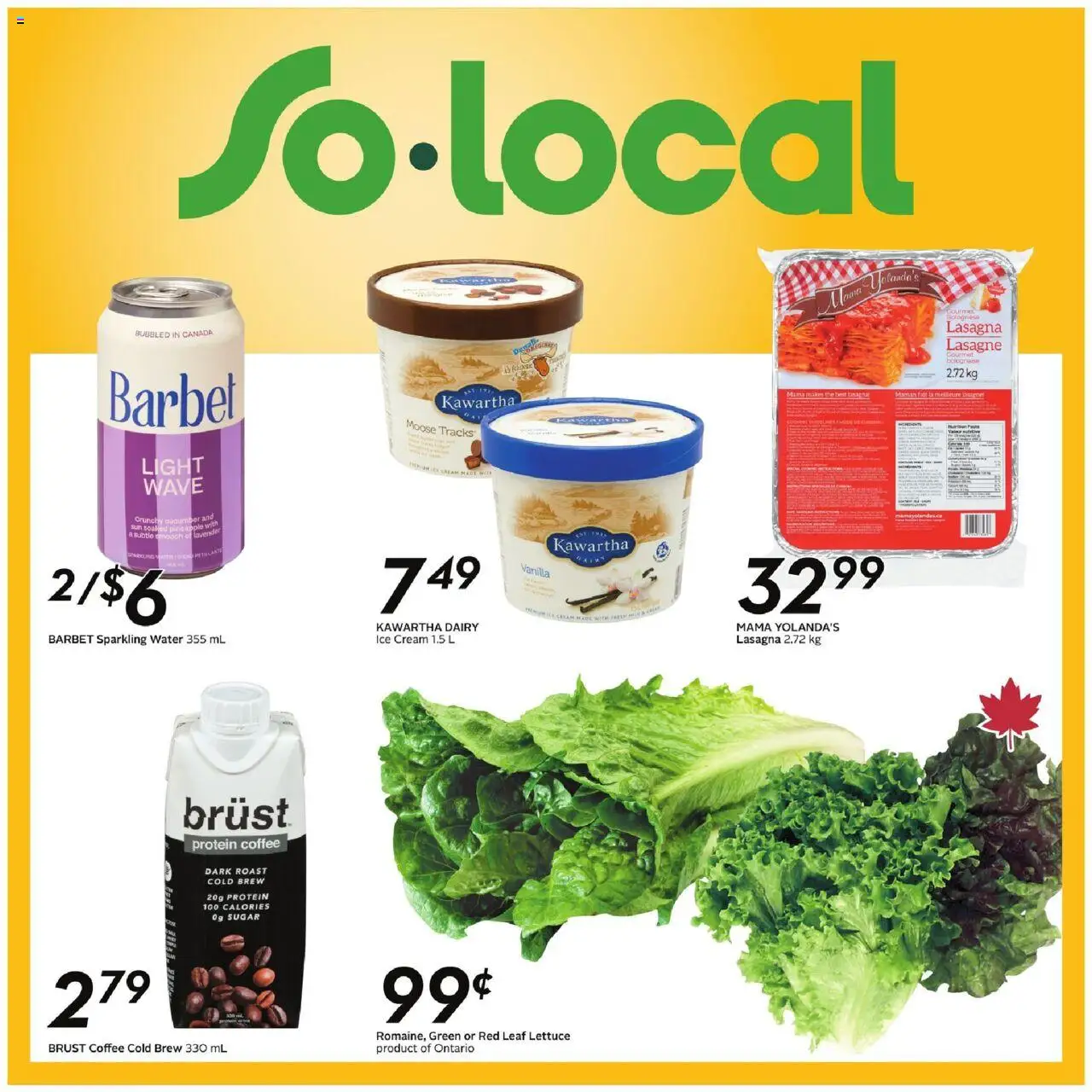 Sobeys flyer valid from 31.07.2025 | Page: 19 | Products: Pineapple, Cream, Ice cream, Coffee
