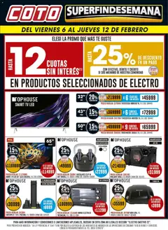 Vista previa Coto - Electro MotivoA válido desde el 06.02.2026