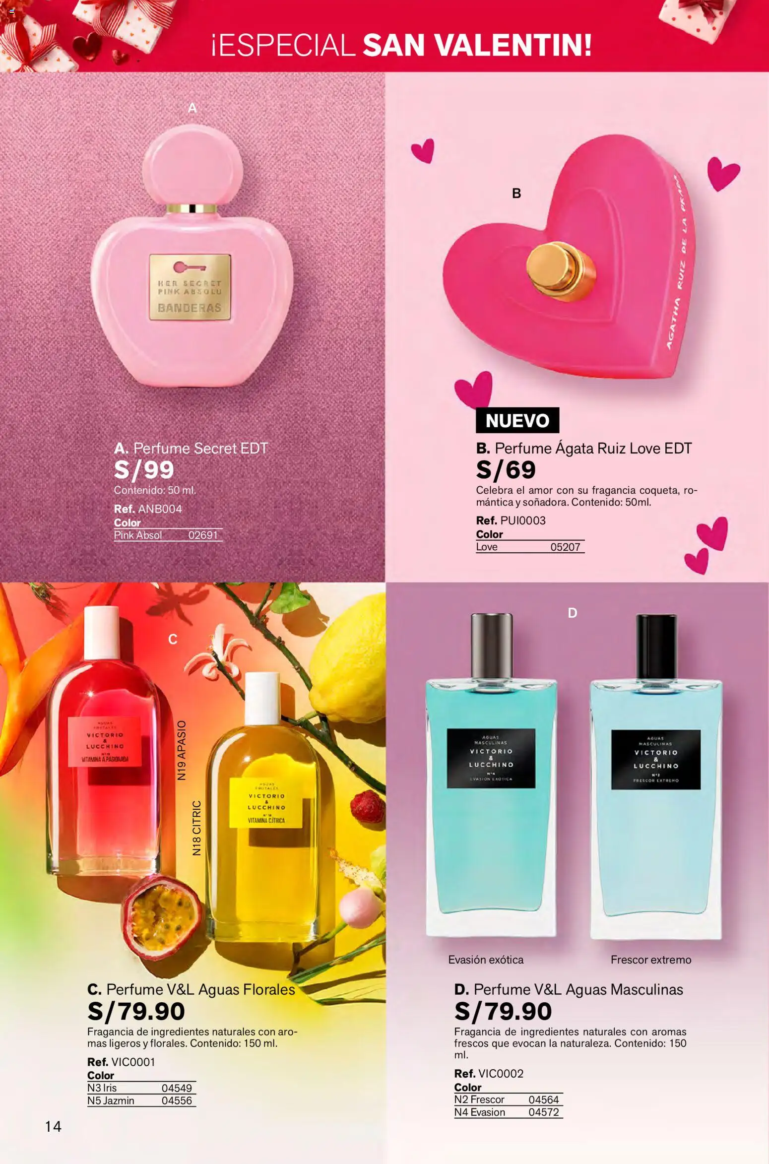 Catálogo Leonisa válido desde 16.01.2026 | Página: 14 | Productos: Perfume, Fragancia