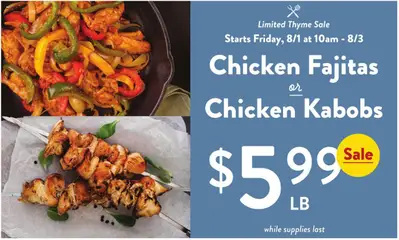 Preview of Fresh Thyme weekly ads valid from 30.07.2025