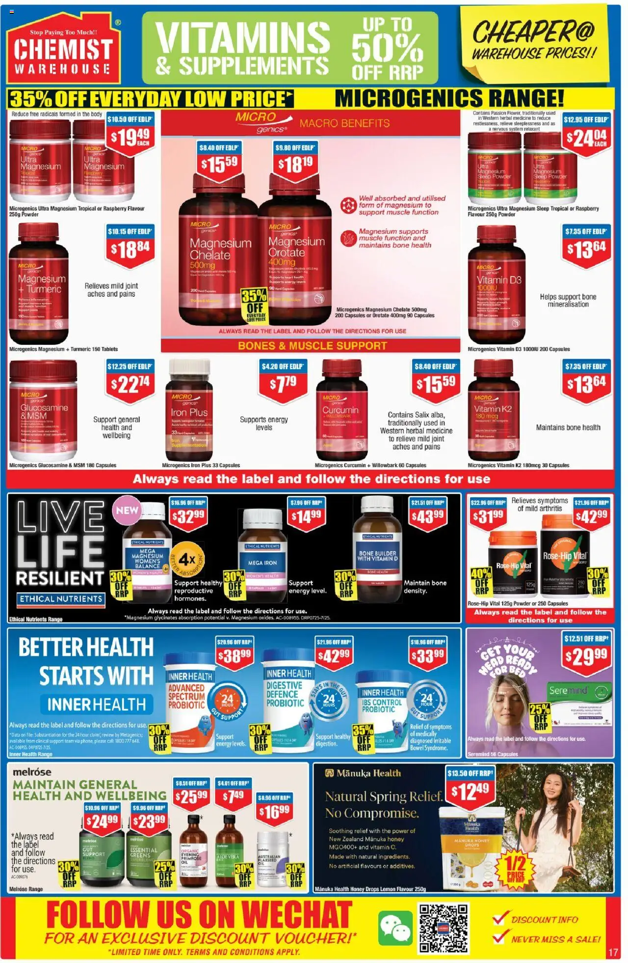 Chemist Warehouse catalogue - valid from 02.10.2025 | Page: 17 | Products: Nutrients, Iron, Robot, Vitamin