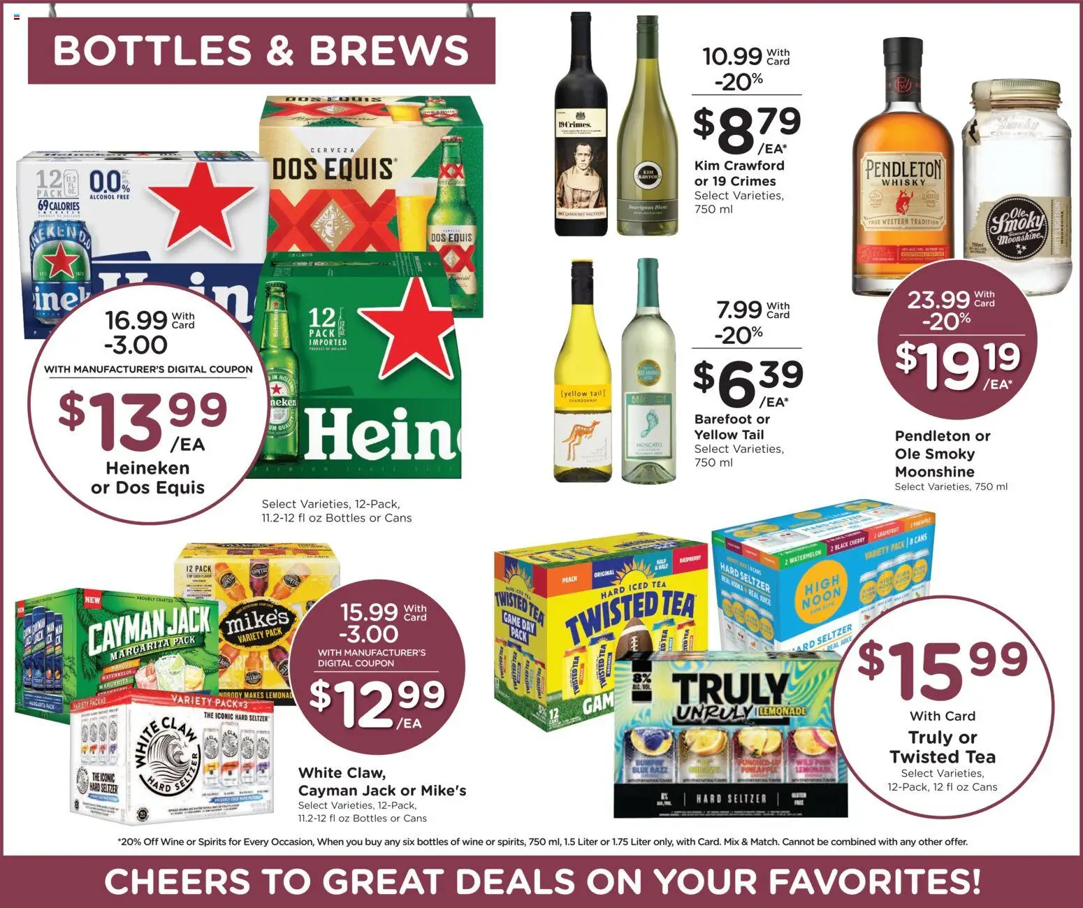 Smith's Weekly Ad - WY - valid from 14.01.2026 | Page: 12 | Products: Tea, Pineapple, Watermelon, Game