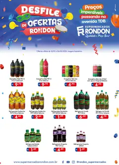 Supermercados Rondon - Ofertas Desfile - Pré-Visualização do folheto da loja Supermercados Rondon, válido de 13.02.2026