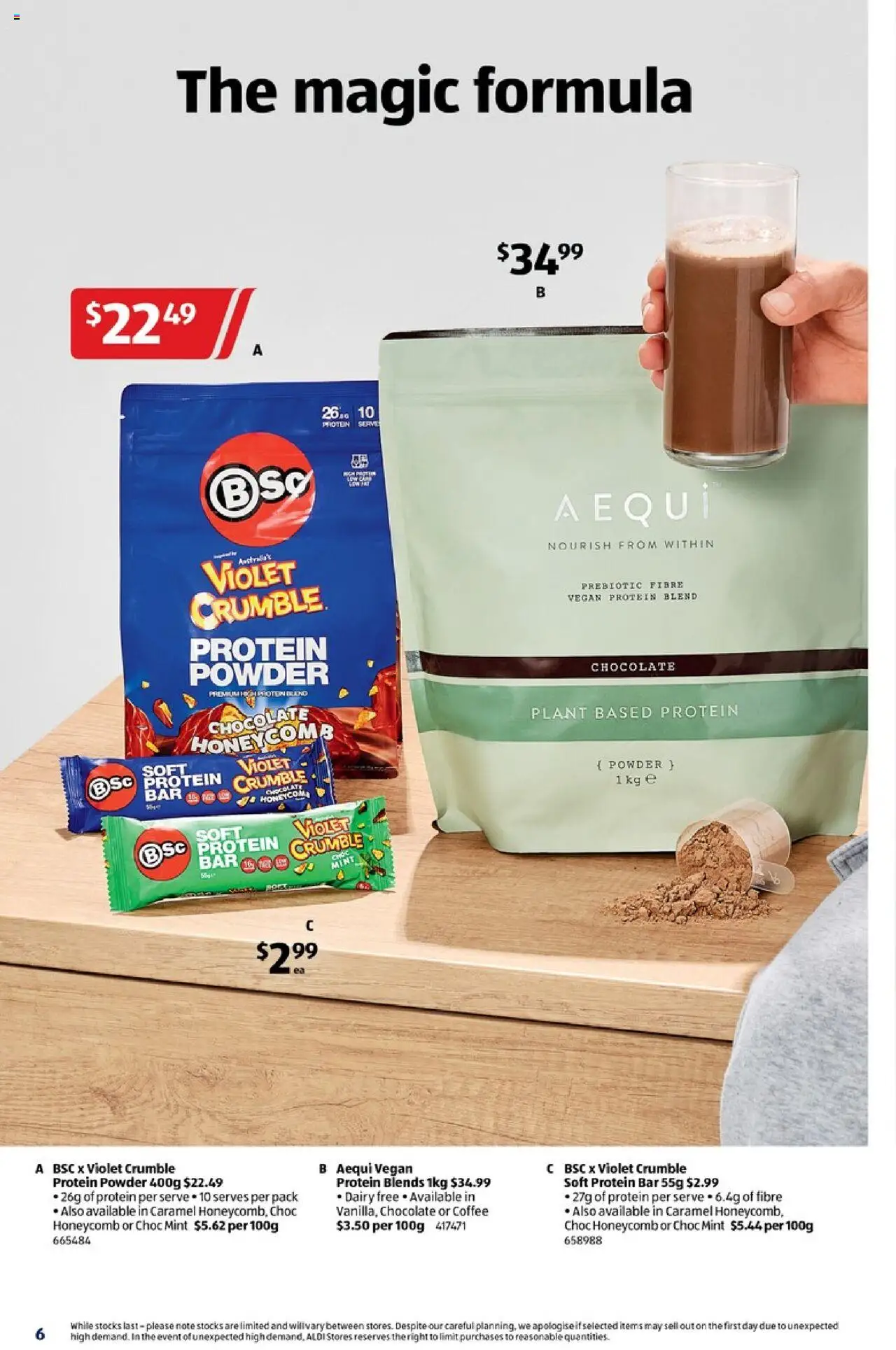 Aldi catalogue - valid from 11.06.2025 | Page: 6 | Products: Powder, Dairy, Coffee, Chocolate