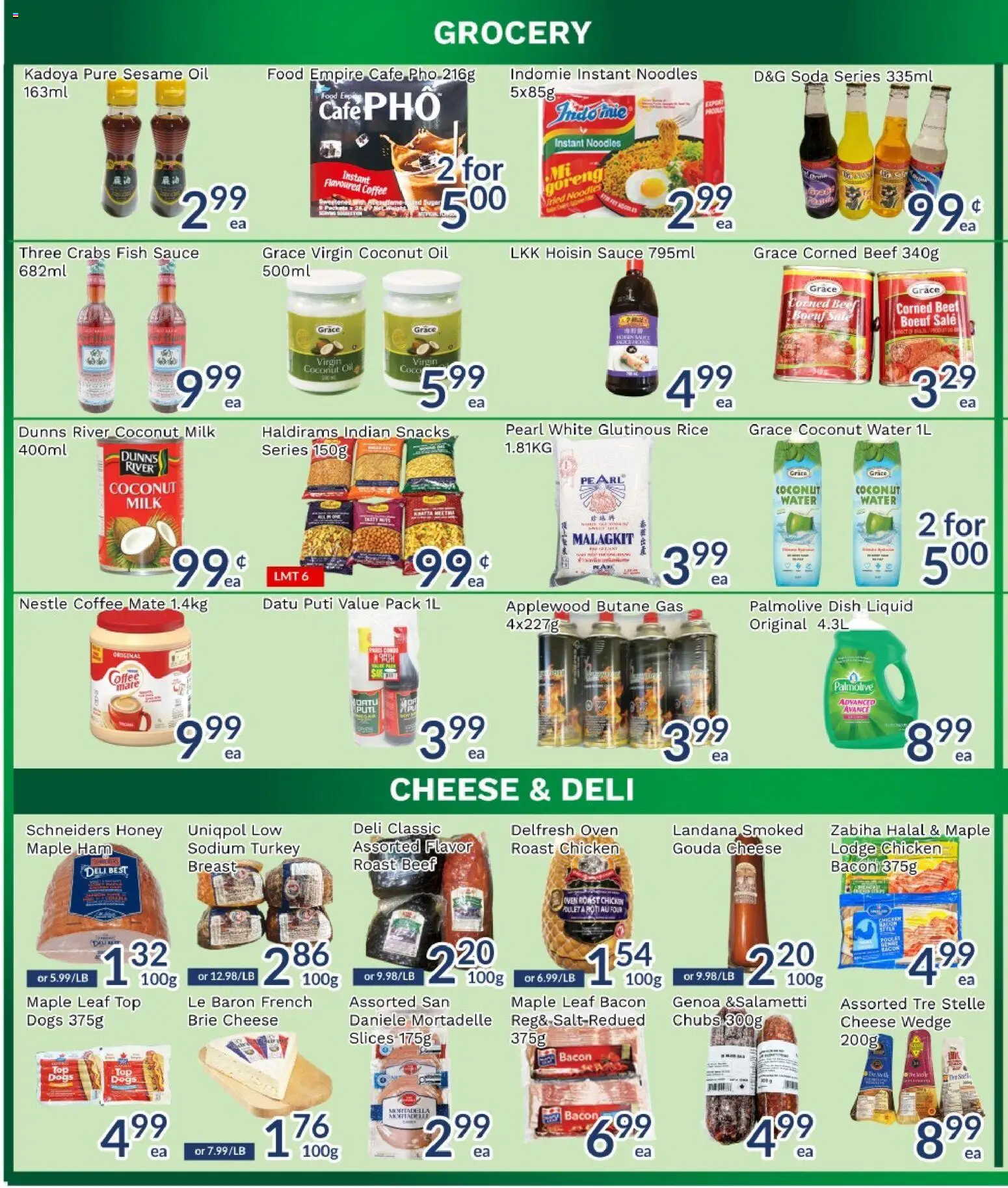 Oceans flyer valid from 17.04.2026 | Page: 4 | Products: Fish, Beef, Oven, Ham