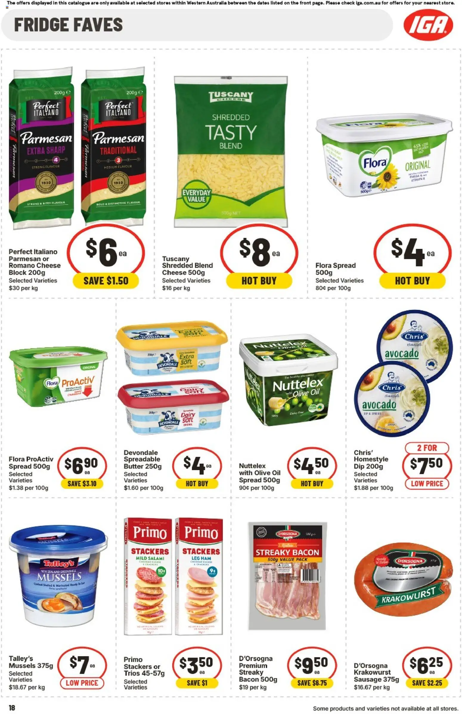 IGA catalogue - valid from 31.12.2025 | Page: 21 | Products: Crackers, Salami, Avocado, Greens