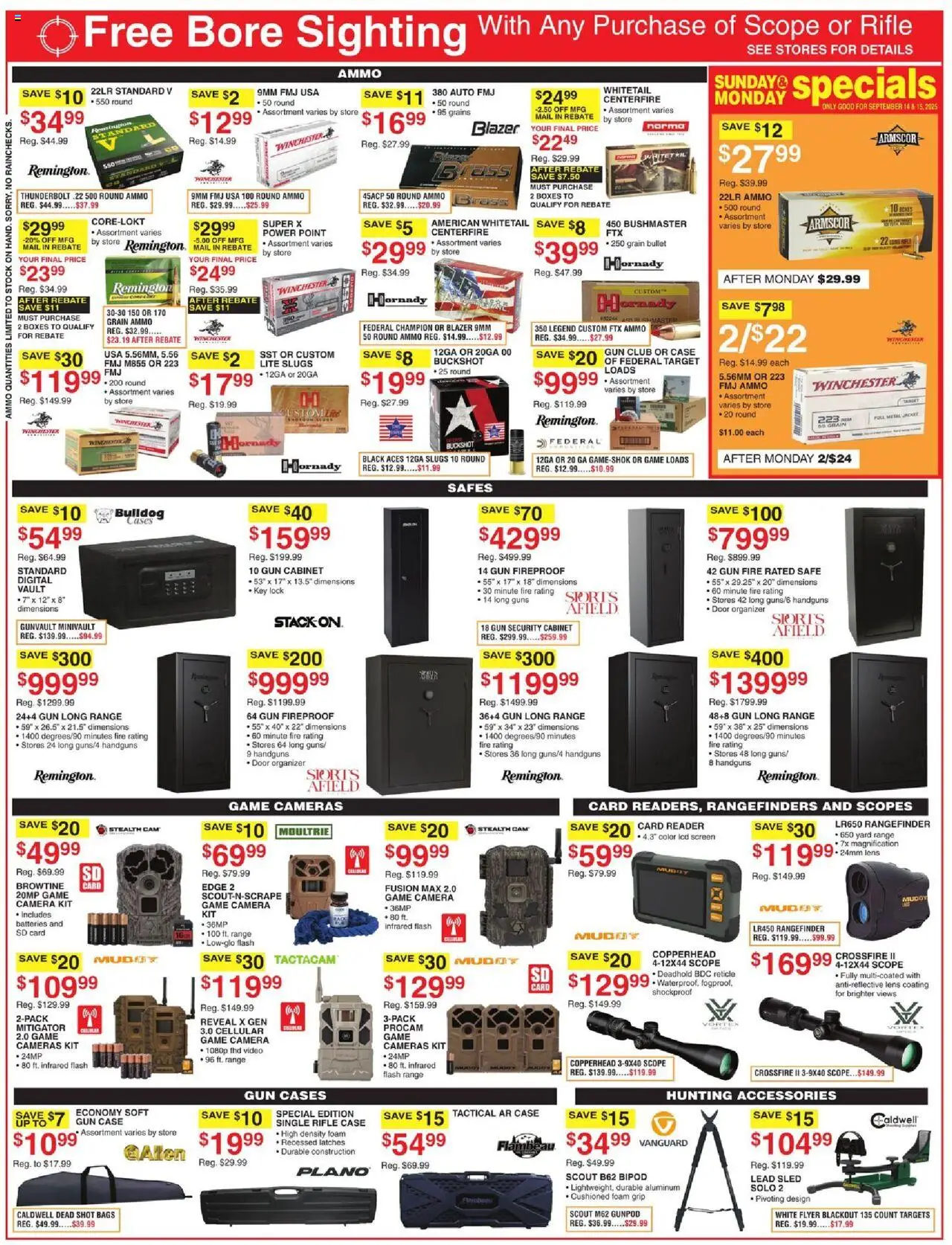 Dunham's Sports Weekly Ad - valid from 13.09.2025 | Page: 8 | Products: Jacket, Game, Gun, Rifle