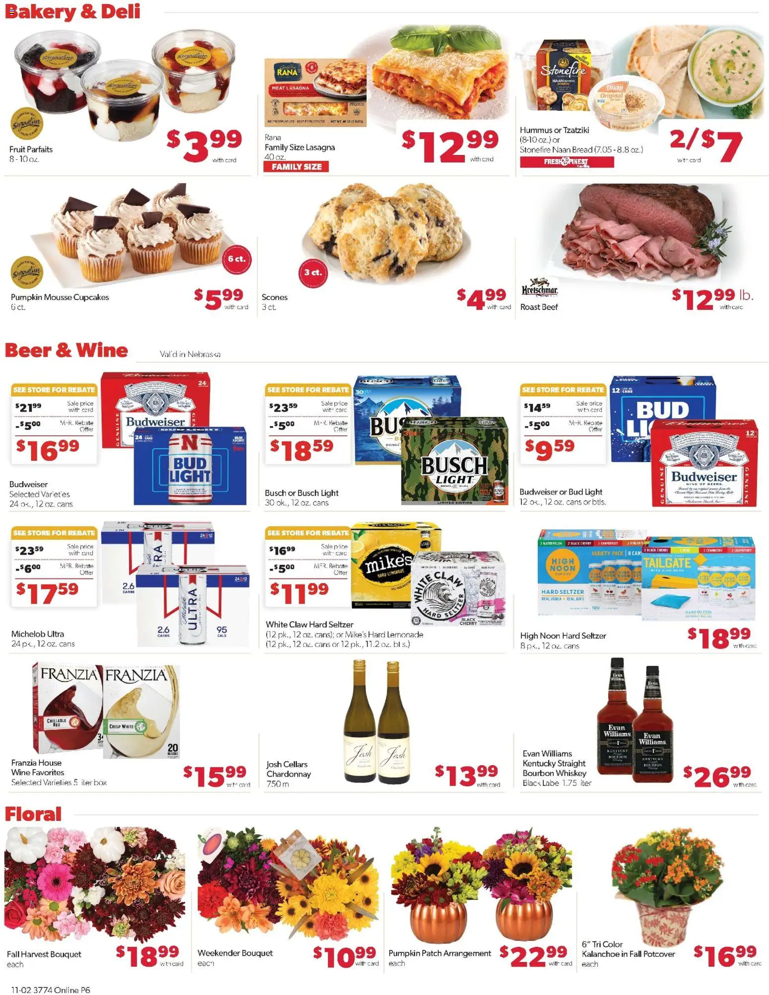 Family Fare Weekly Ad - MI - valid from 02.11.2025 | Page: 10 | Products: Bakery, Wine, Beer, Watermelon