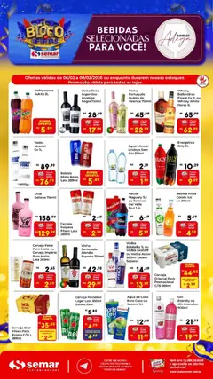 Semar Supermercado - Ofertas Adega  - Pré-Visualização do folheto da loja Semar Supermercado, válido de 06.02.2026