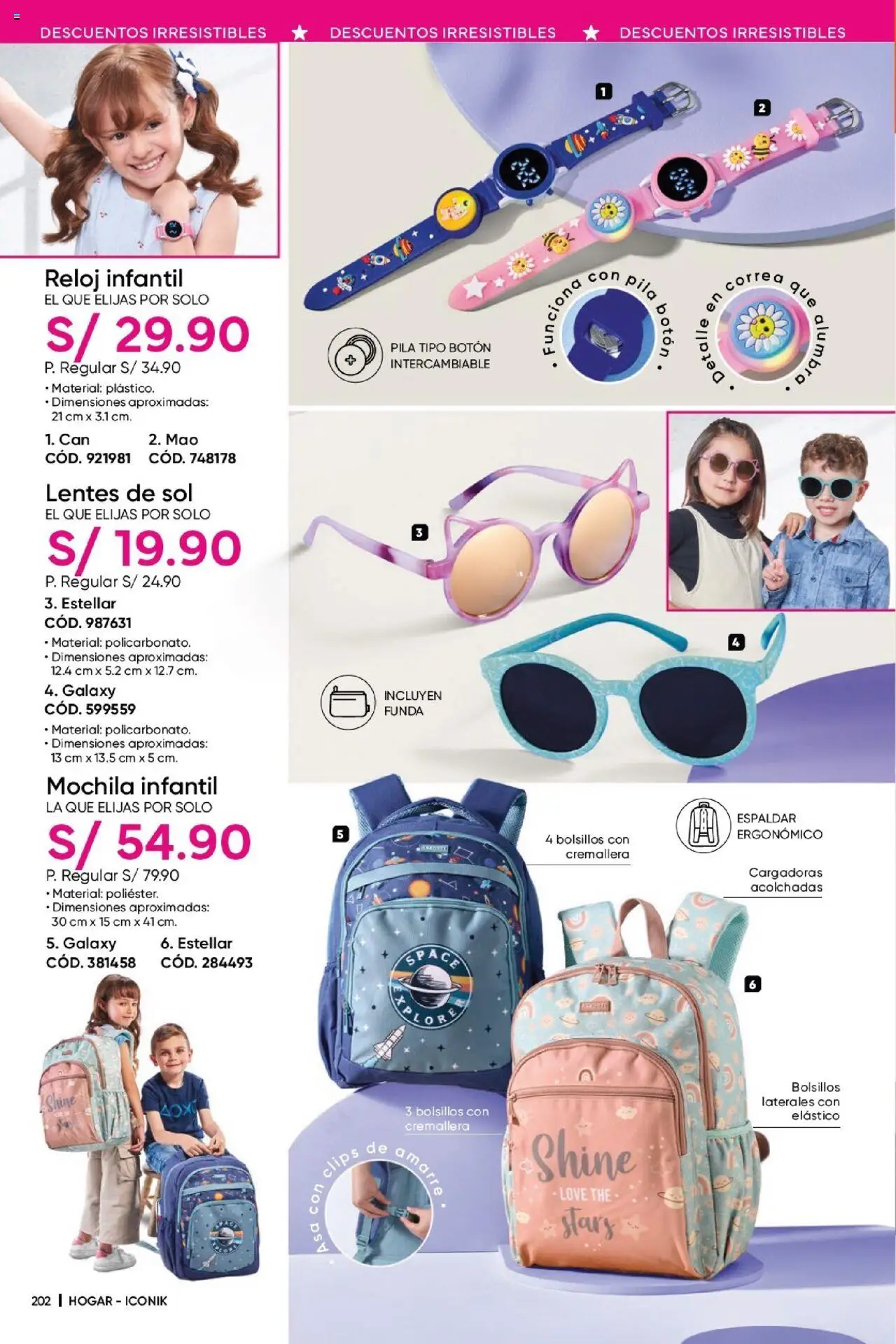 Catálogo Azzorti válido desde 17.06.2025 | Página: 204 | Productos: Mochila, Reloj